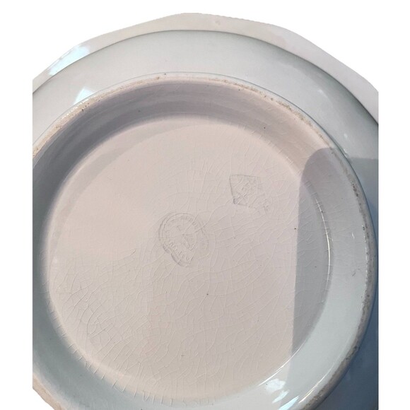Large Wedgwood Bowl - Etsy Antique c1850s J. Wedgwood England Ironstone Embossed Large Bowl White Fruit